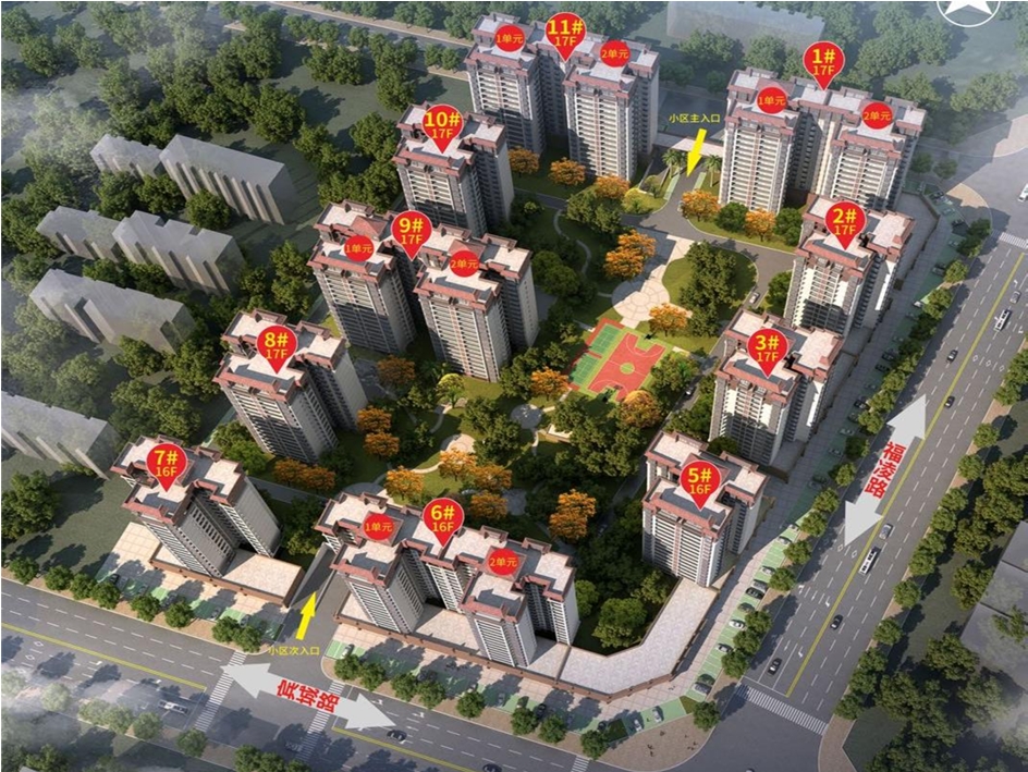 广西鑫能机电助力裕达锦绣花园，成功售出 28 台电梯