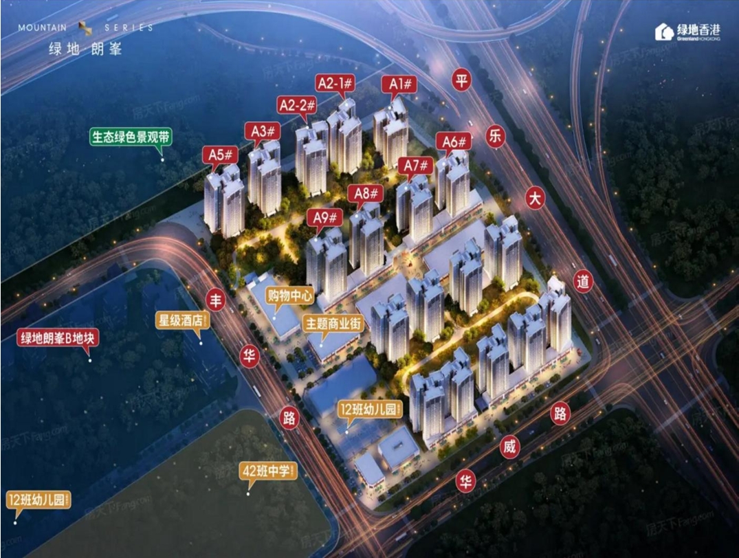广西鑫能机电助力绿地朗峯，成功售出 40 台电梯