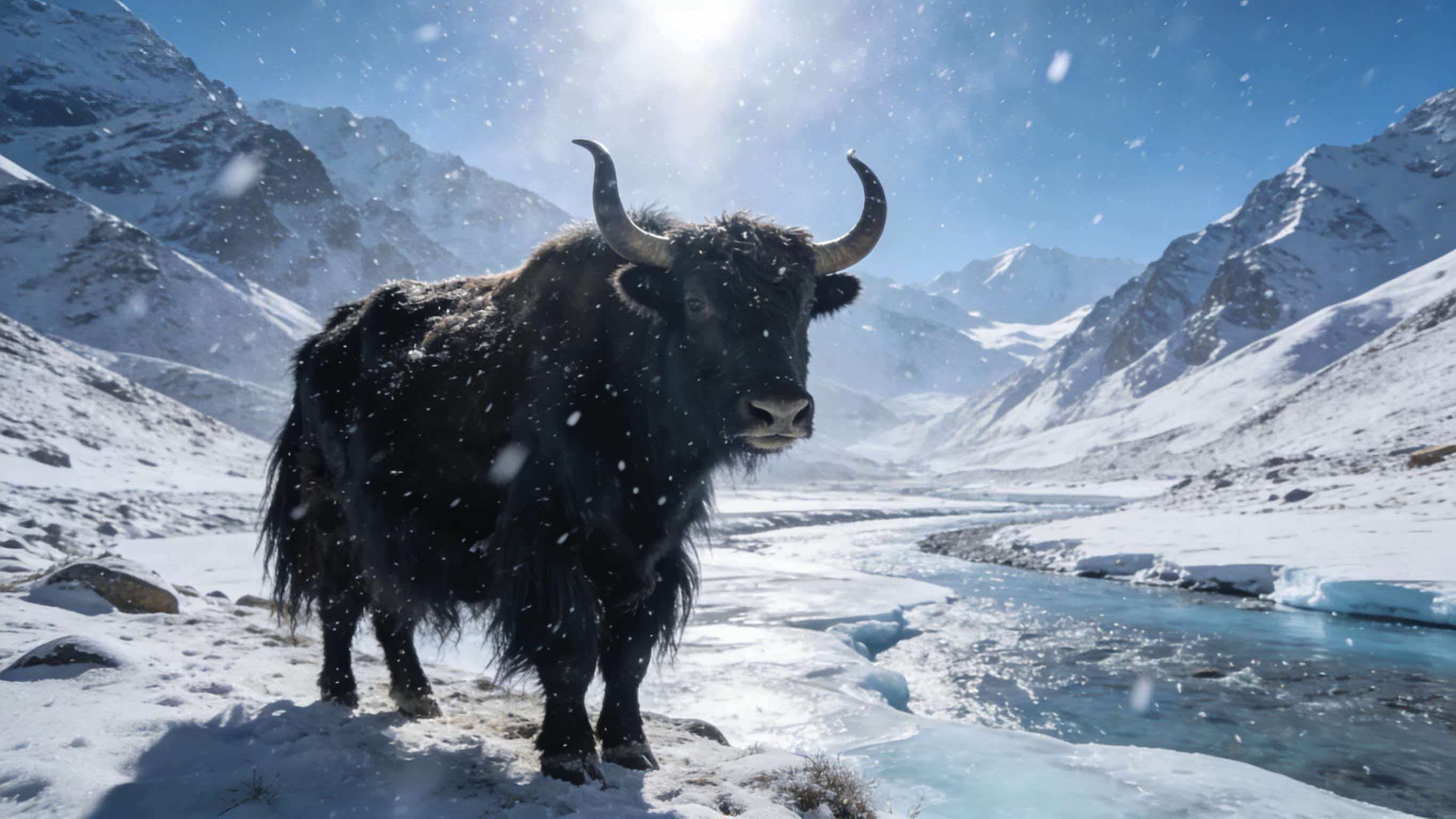 从欧亚大陆到世界屋脊！牦牛的300万年进化史